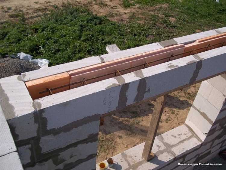 Снятие опалубки и проверка прочности перемычки