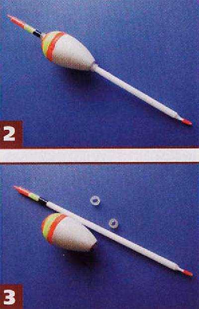 Проверка плавучести и балансировка готового поплавка перед использованием