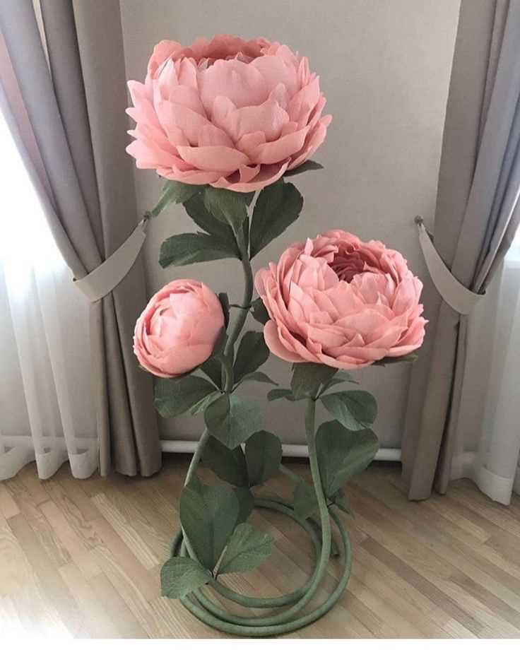 Выбор подходящих материалов для лепестков и стебля