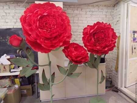 Как сделать ростовые цветы своими руками пошаговая инструкция Как сделать ростовые цветы своими руками пошаговая инструкция