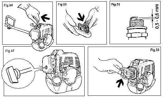 Как определить местоположение свечи зажигания на корпусе газонокосилки