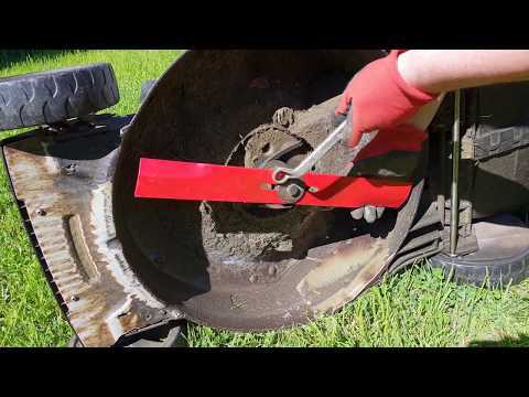 Как отключить газонокосилку перед началом работ