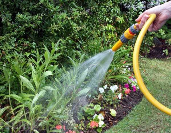 Подготовка шланга перед сворачиванием