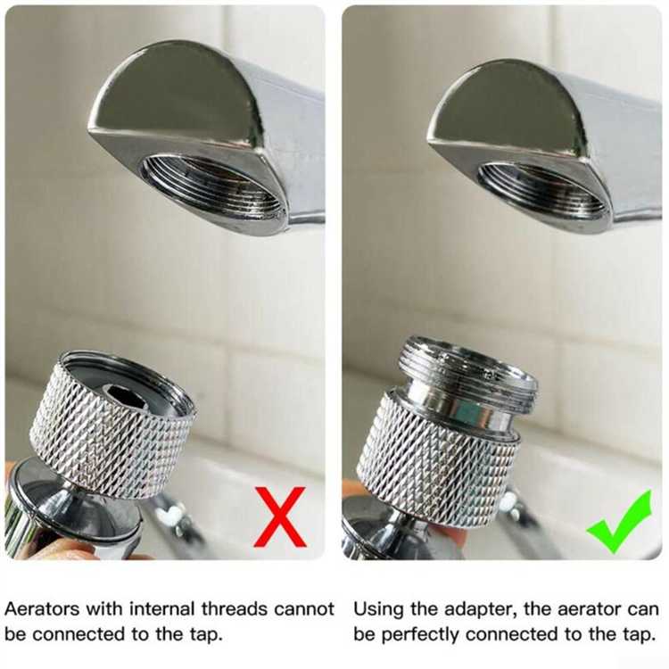 Как измерить диаметр резьбы на носике смесителя