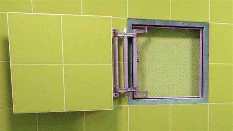 Как выбрать ревизионный люк под плитку