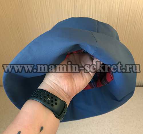 Как закрепить панаму на голове