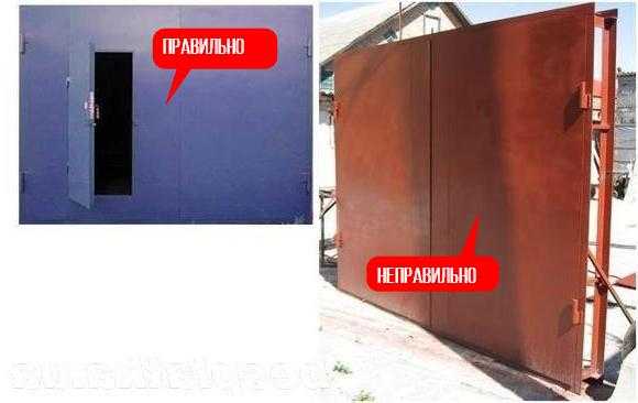 Как закрепить ворота чтобы они не гуляли от ветра