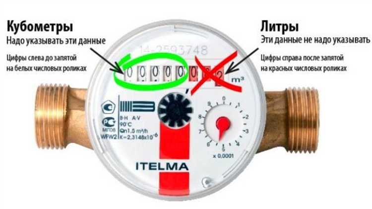 Как определить нужное количество знаков при передаче показаний