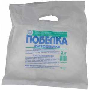 Пропорции ингредиентов для клеевой побелки