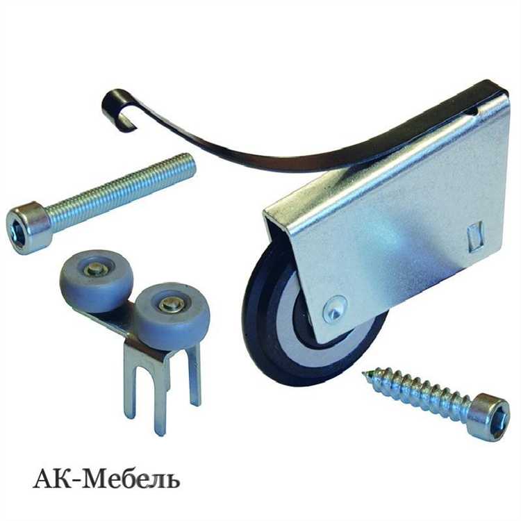 Разметка мест крепления роликов на дверных полотнах