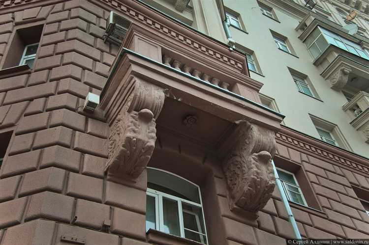 Расчёт размеров и шагов рустов при проектировании фасада
