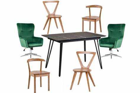 Как правильно разместить стол и стулья у кухонной стены или в углу