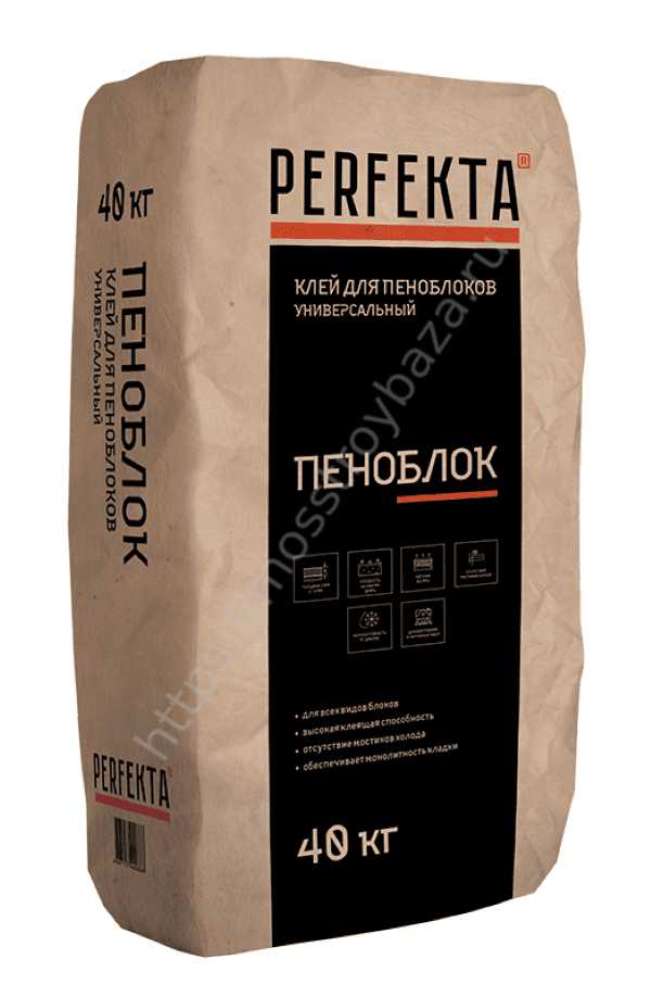 Сколько нужно клея для пеноблоков на 1 м3