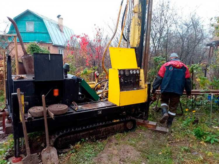 Процесс бурения скважины на песок: этапы и нюансы