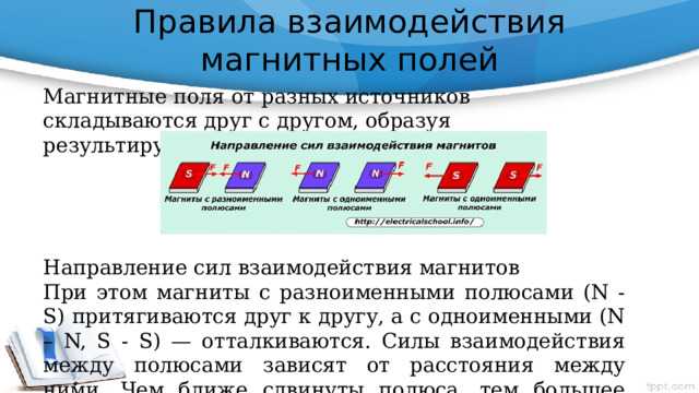 Что происходит при контакте постоянного магнита с электромагнитом