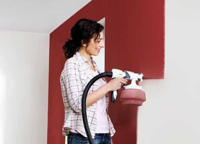 Чем лучше красить стены валиком или краскопультом Чем лучше красить стены валиком или краскопультом