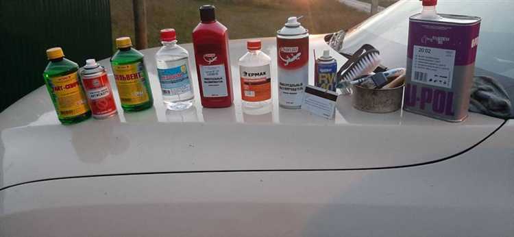 Подготовка поверхности перед нанесением обезжиривателя