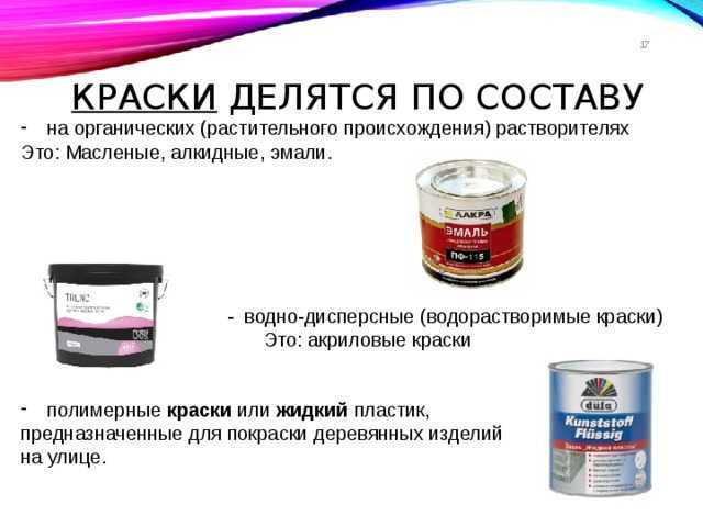 Чем отличается масляная краска от эмали