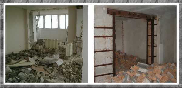 Влияние расположения стены на её конструктивную роль