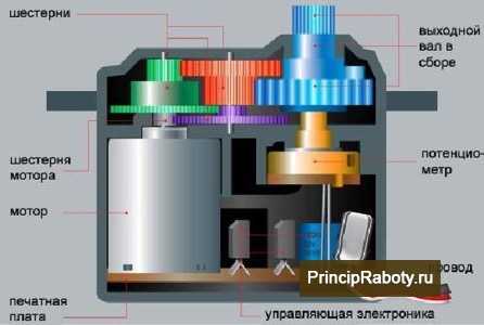 Как устроен сервопривод: состав и принцип работы