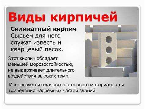 Теплоизоляционные характеристики двух типов кирпича