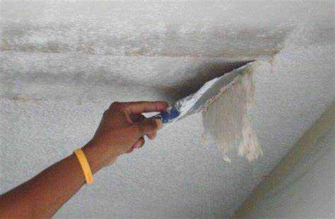 Удаление засохшей шпаклевки с глазурованной поверхности