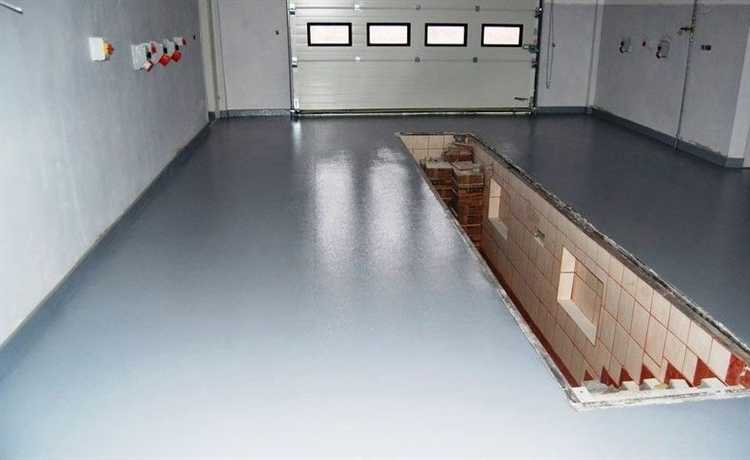 Выбор типа краски для бетонного пола в гараже с учетом условий эксплуатации