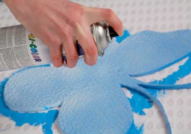 Какие химические компоненты в краске опасны для пенопласта