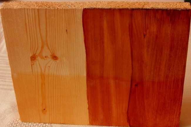 Особенности разбавления морилки на водной основе