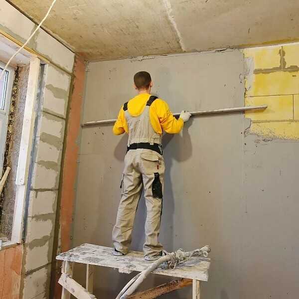 Подходит ли гипсовая штукатурка для панельных перекрытий