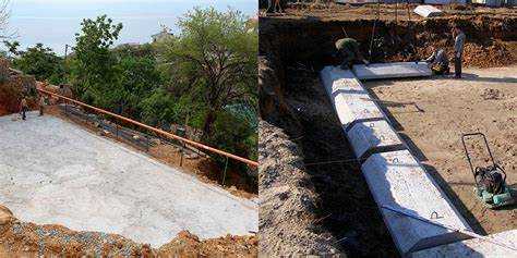 Как утрамбовать песок при помощи автомобильного колеса