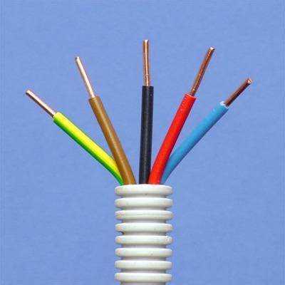 Использование гофрированных труб для прокладки кабеля