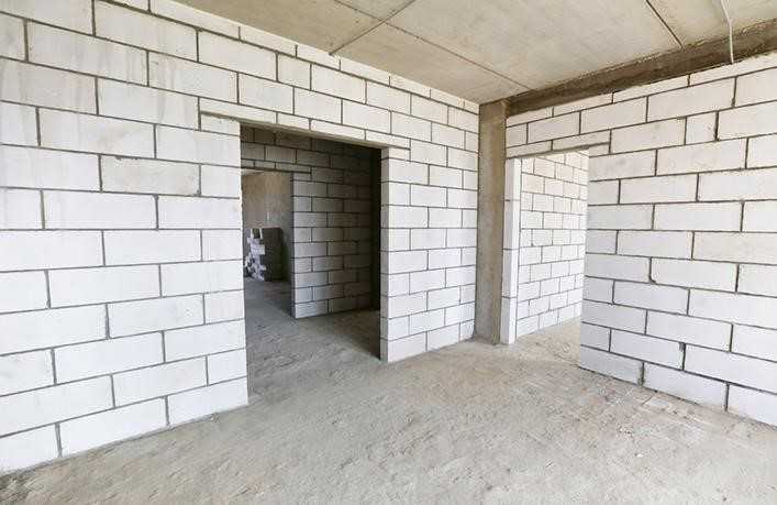 Теплоизоляционные свойства кирпича и газобетона в межкомнатных стенах
