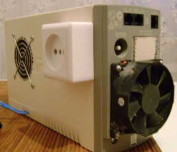 Использование бесперебойника для питания сетевого оборудования и роутера