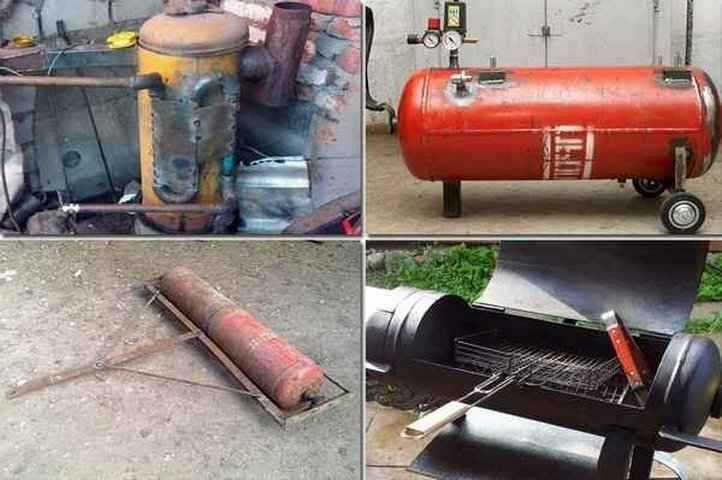 Превращение газового баллона в уличный обогреватель для дачи