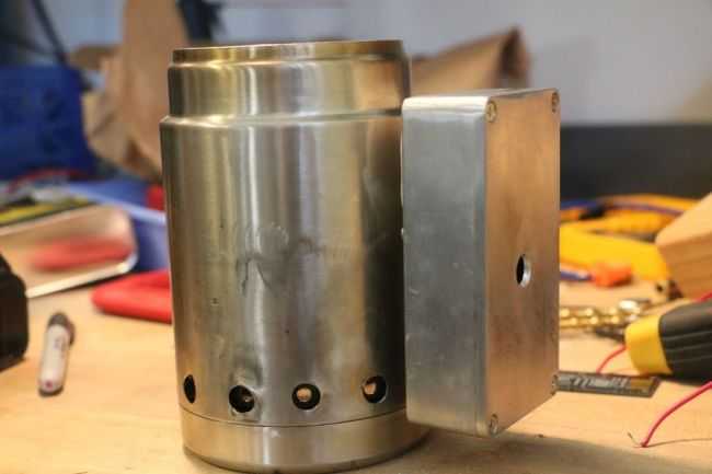 Как сделать самодельный светильник из нержавеющего термоса