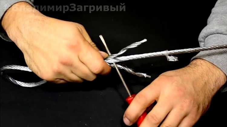 Организация хранения инструментов с помощью тросовых конструкций