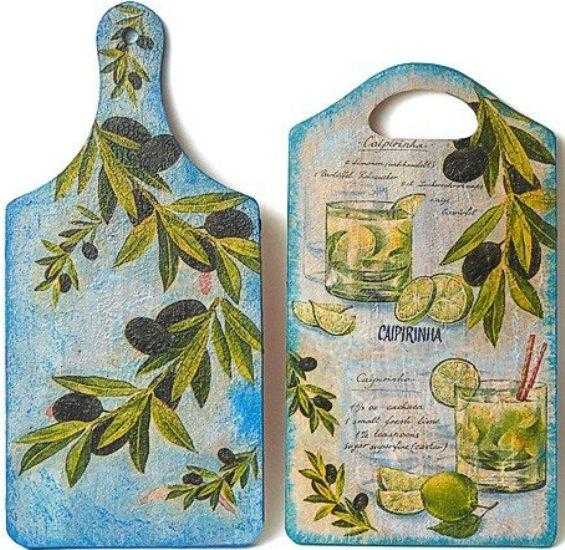 Преображение старых рамок для фото с помощью текстурной пасты и декупажа