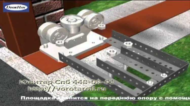 Выбор и установка роликовых опор под раму