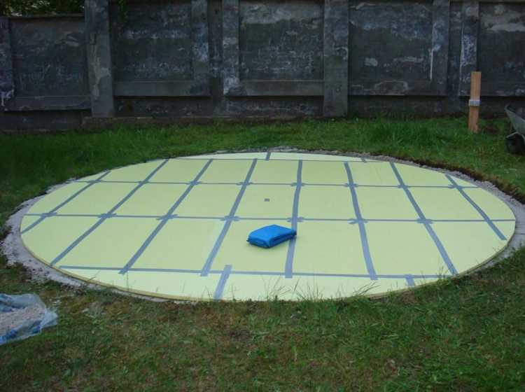 Что подложить под бассейн каркасный при установке на землю