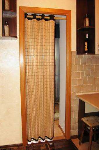 Декоративные ширмы как альтернатива двери на кухню