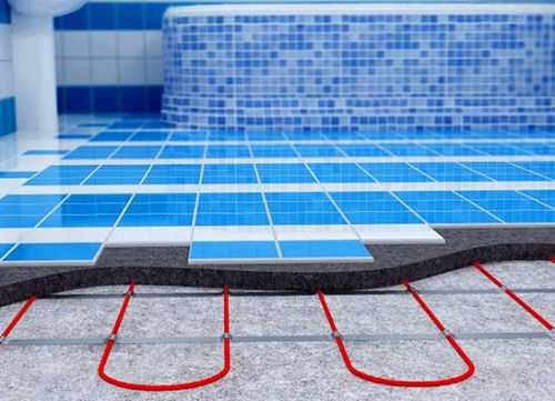 Что с теплым полом в ванной