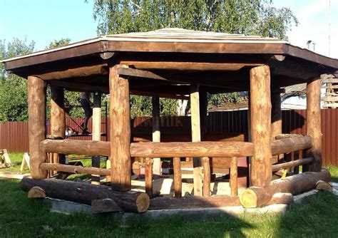 Какие постройки можно возвести из бревен на даче
