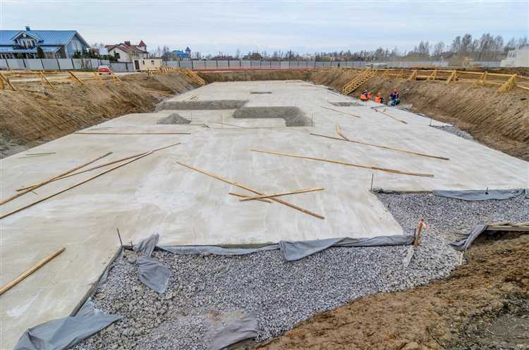 Этапы устройства бетонной подготовки на строительной площадке