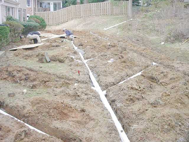 Пошаговое устройство глубинного дренажа на участке своими руками