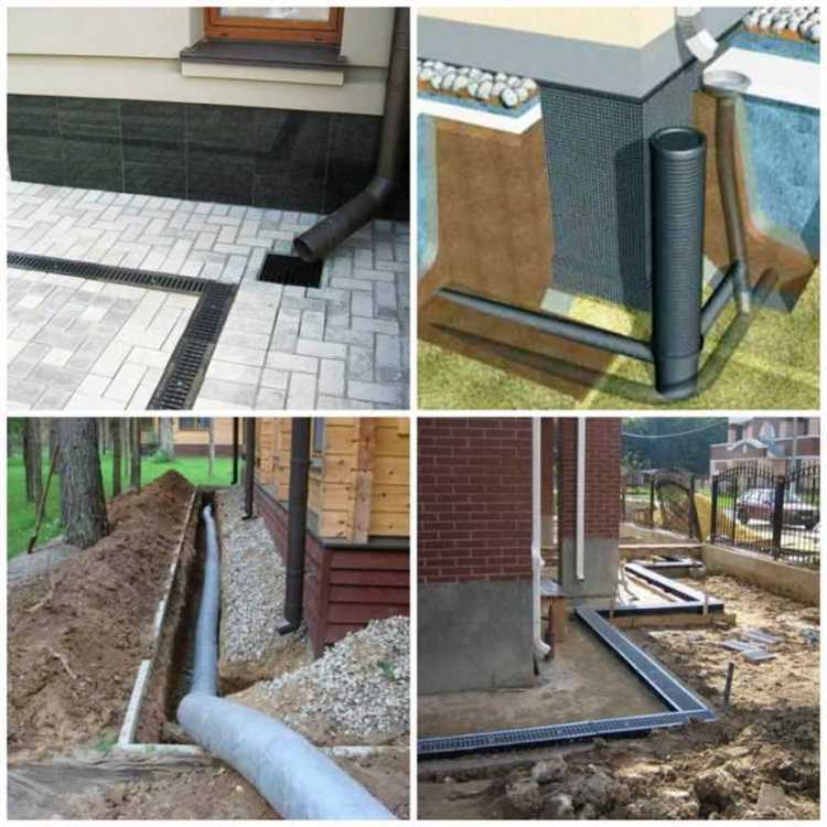 Типы элементов ливневой канализации и их функции