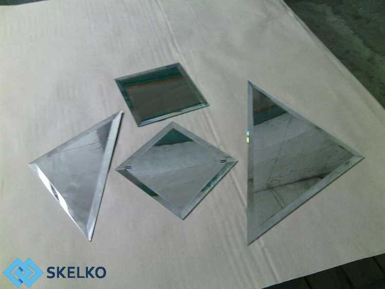 Подбор угла и глубины обратного фацета для различных видов зеркал