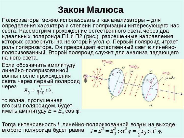 Как работает поляризационный фильтр на очках и фотоаппаратах