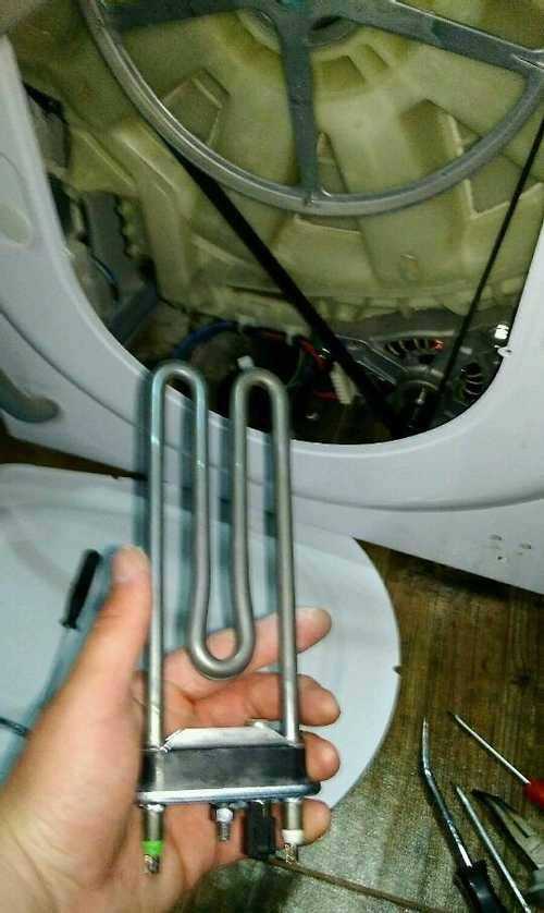 Как работает ТЭН в процессе стирки