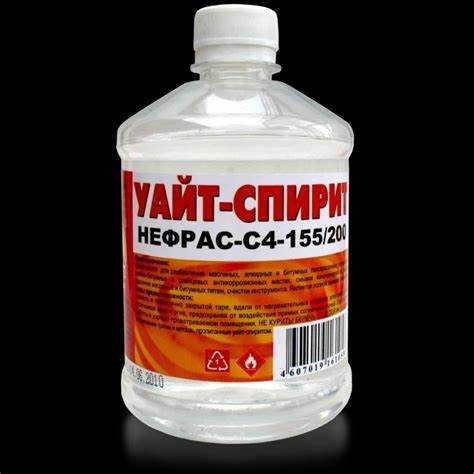 Как уайт-спирит взаимодействует с разными типами поверхностей